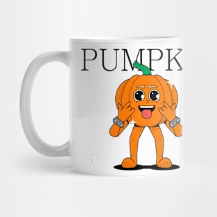 Hand Drawn Pumpkin Fun Mug